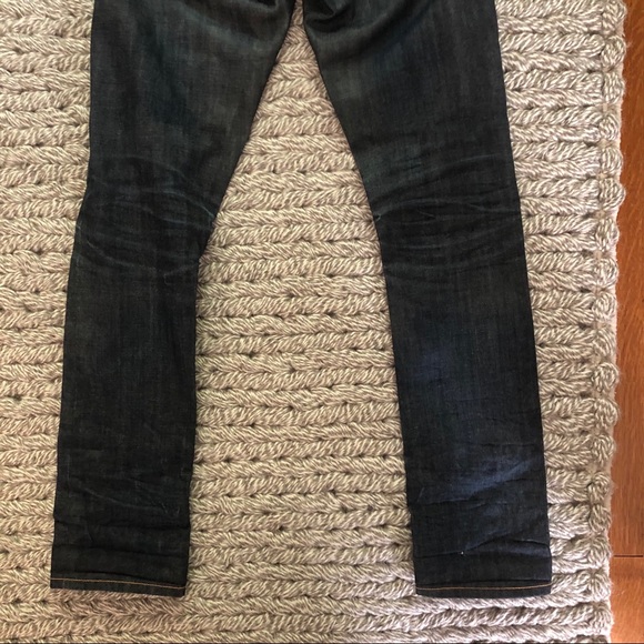 Nudie Grim Tim Dry Red Selvage Denim - Picture 6 of 10